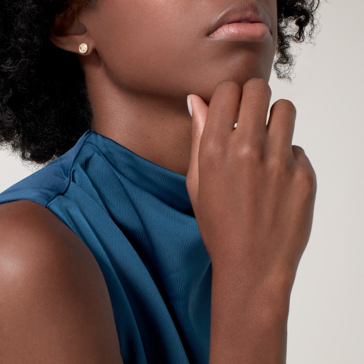 Love Earrings for Women 18k Gold-Plated, Sterling Silver Earrings With Gift Box and Accessories