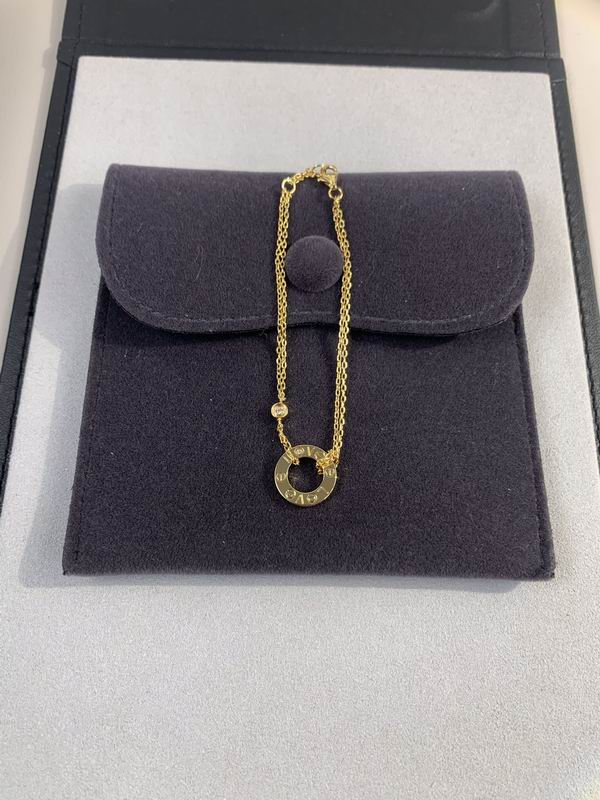 LOVE BRACELET 2 DIAMONDS – Handmade 925 Sterling Silver Jewelry for Everyday Wear