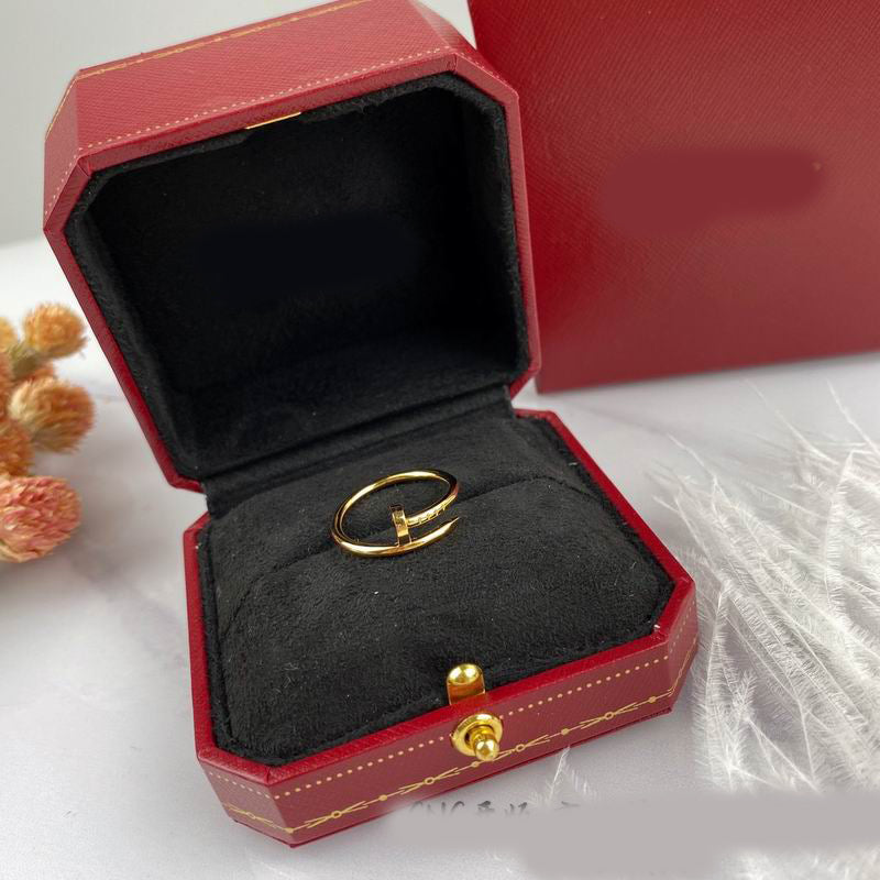 JUSTE RING 2.65MM GOLD, 18K Gold Plated Ring with Gift Box