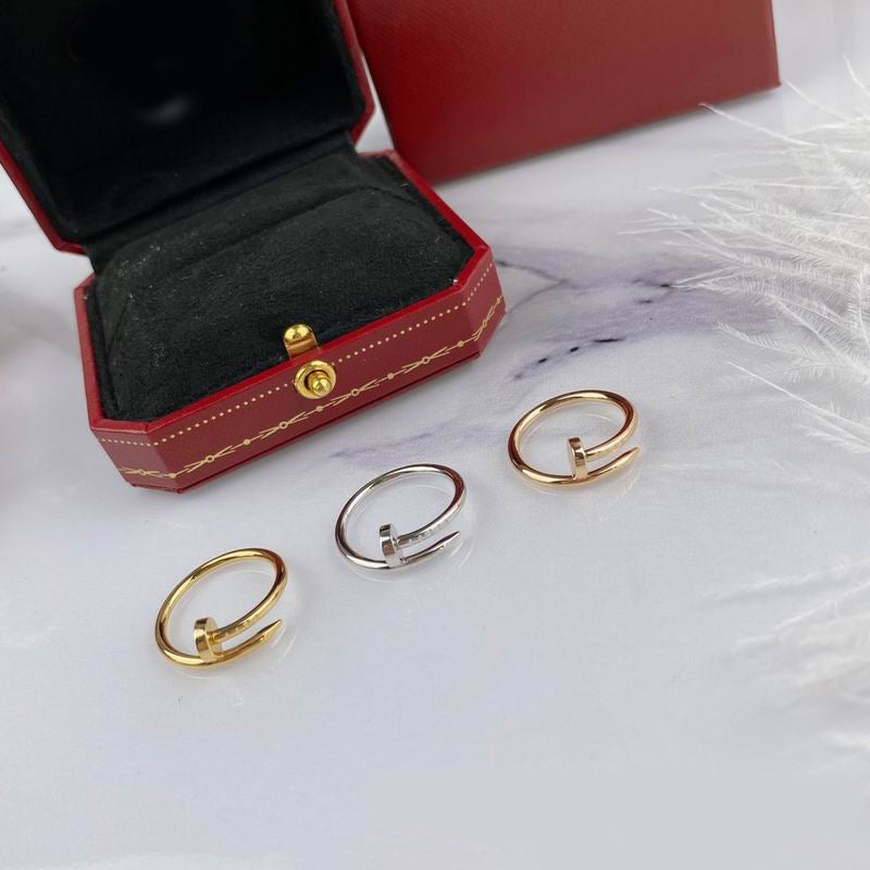 JUSTE RING 2.65MM GOLD, 18K Gold Plated Ring with Gift Box