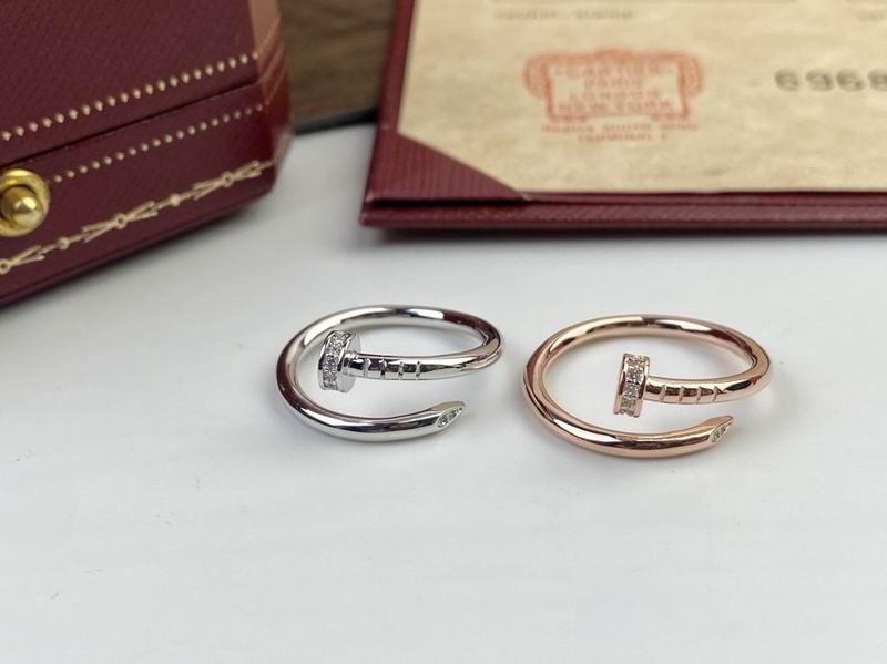 JUSTE RING 2.65MM GOLD DIAMOND, 18K Gold Plated Ring with Gift Box