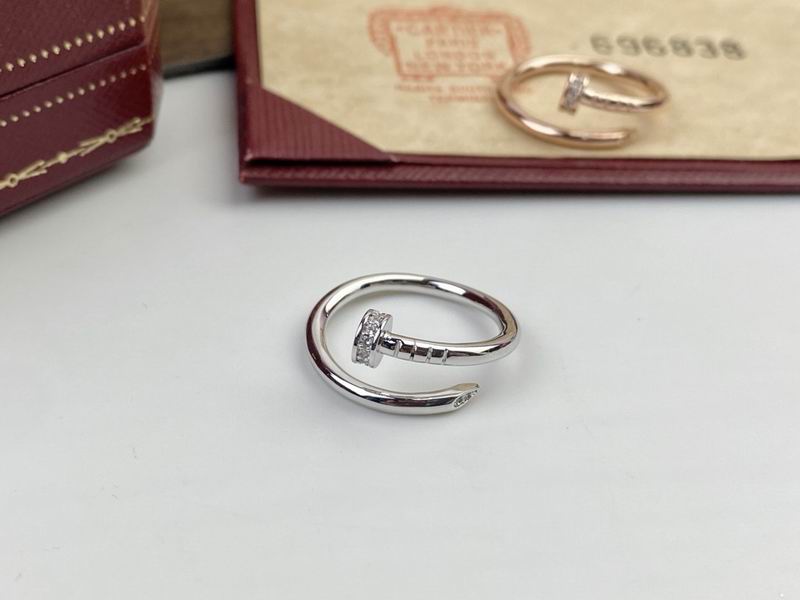 JUSTE RING 2.65MM GOLD DIAMOND, 18K Gold Plated Ring with Gift Box