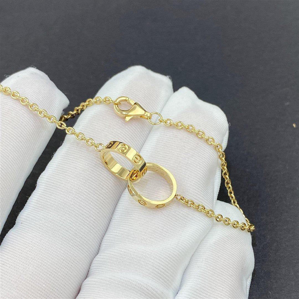 LOVE BRACELET DOUBLE RING Bracelet for Women – Elegant 925 LOVE BRACELET