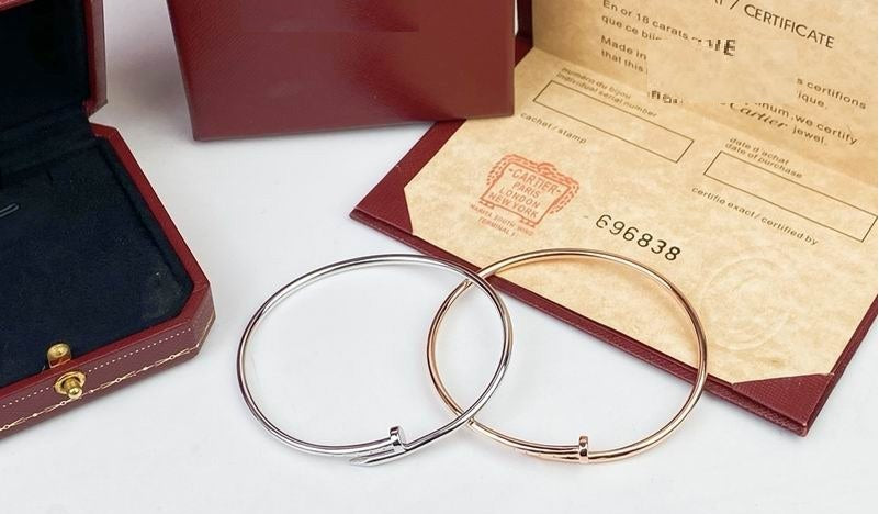 JUSTE BRACELET 2.5MM, Small Version 18K Gold Plated Bracelet Gift For Her