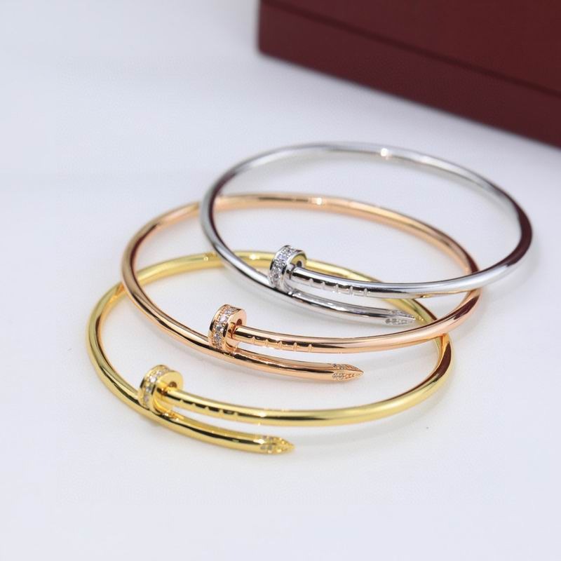 JUSTE BRACELET 2.5MM DIAMONDS, Sterling Silver Bracelet for Women