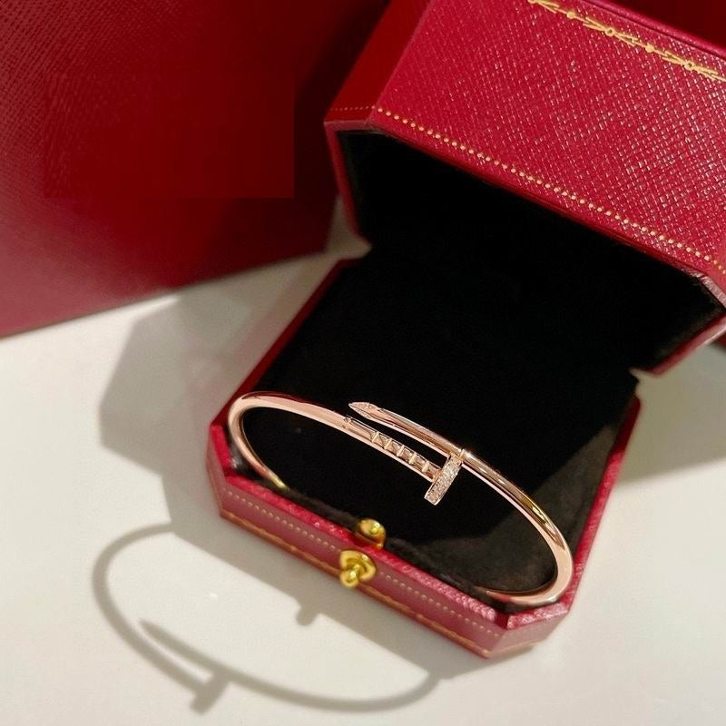 JUSTE BRACELET 2.5MM DIAMONDS, Sterling Silver Bracelet for Women