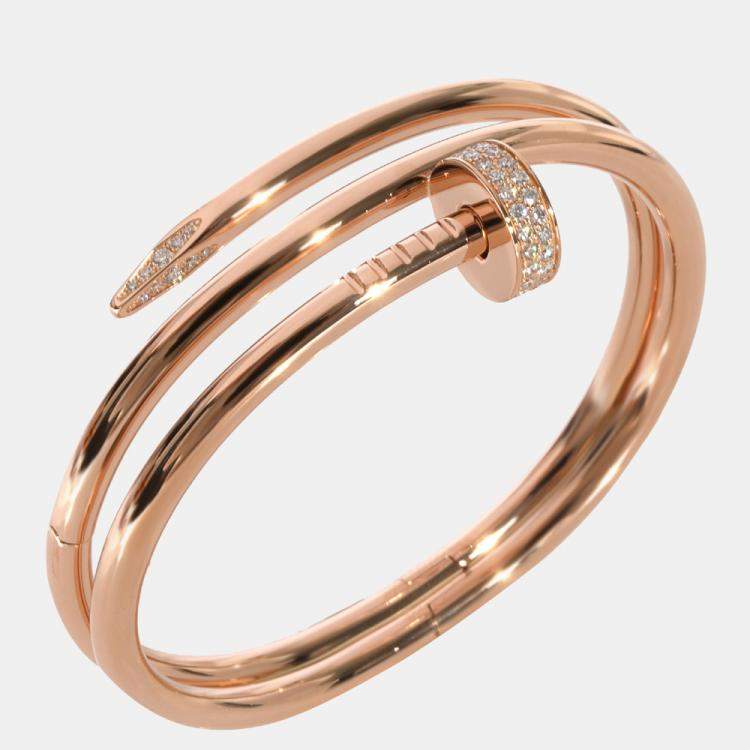 JUSTE BRACELET 3.5MM DOUBLE ROWS DIAMONDS, Sterling Silver Bracelet for Women