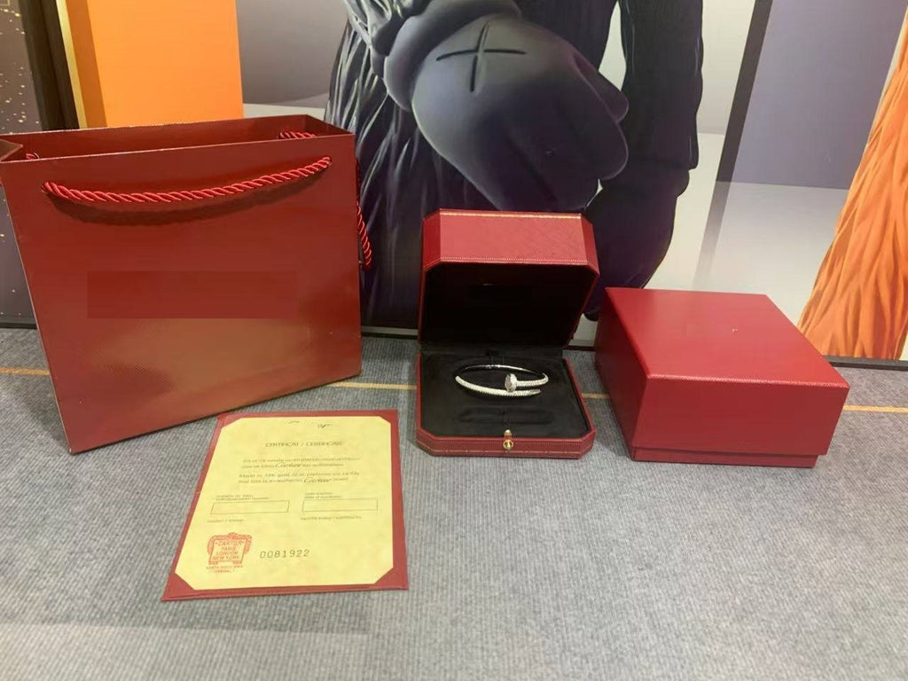 JUSTE BRACELET 3.5MM Full DIAMONDS, Sterling Silver Bracelet for Women