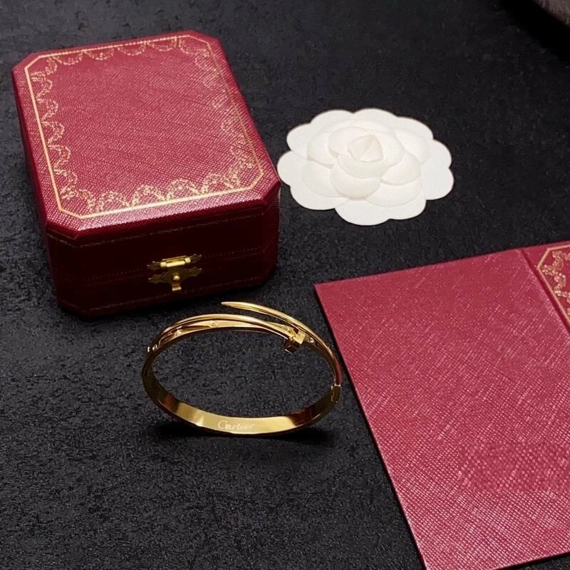 JUSTE BRACELET New Version, 18K Yellow Gold Plated Handmade Chain Jewelry Gift